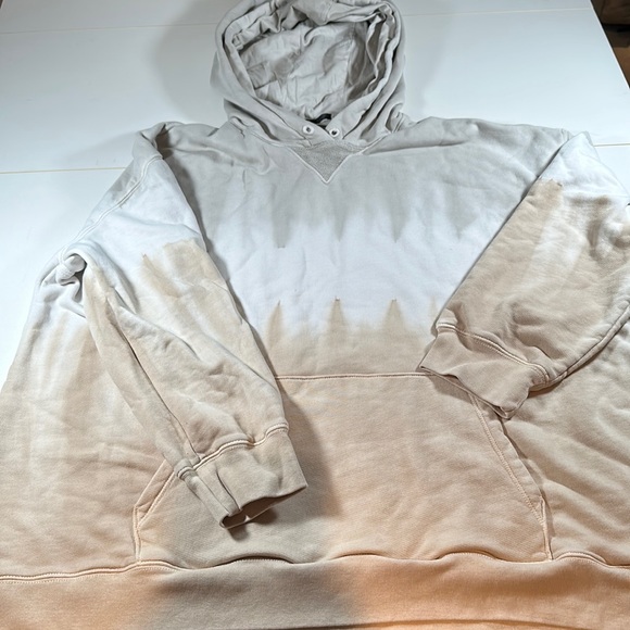 Women’s Anthony Thomas Melillo Cowl Neck Long Sleeve Hoodie sz M/L - Picture 1 of 6